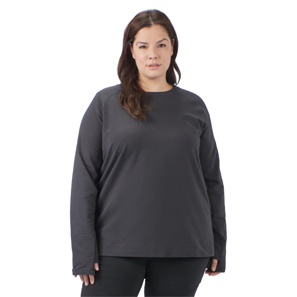 Can-Am Women's Lightweight Crewneck Plus Size Sweatshirt