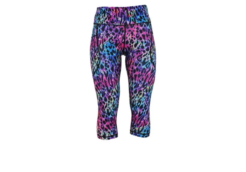 Capri Panthera leggings with pockets