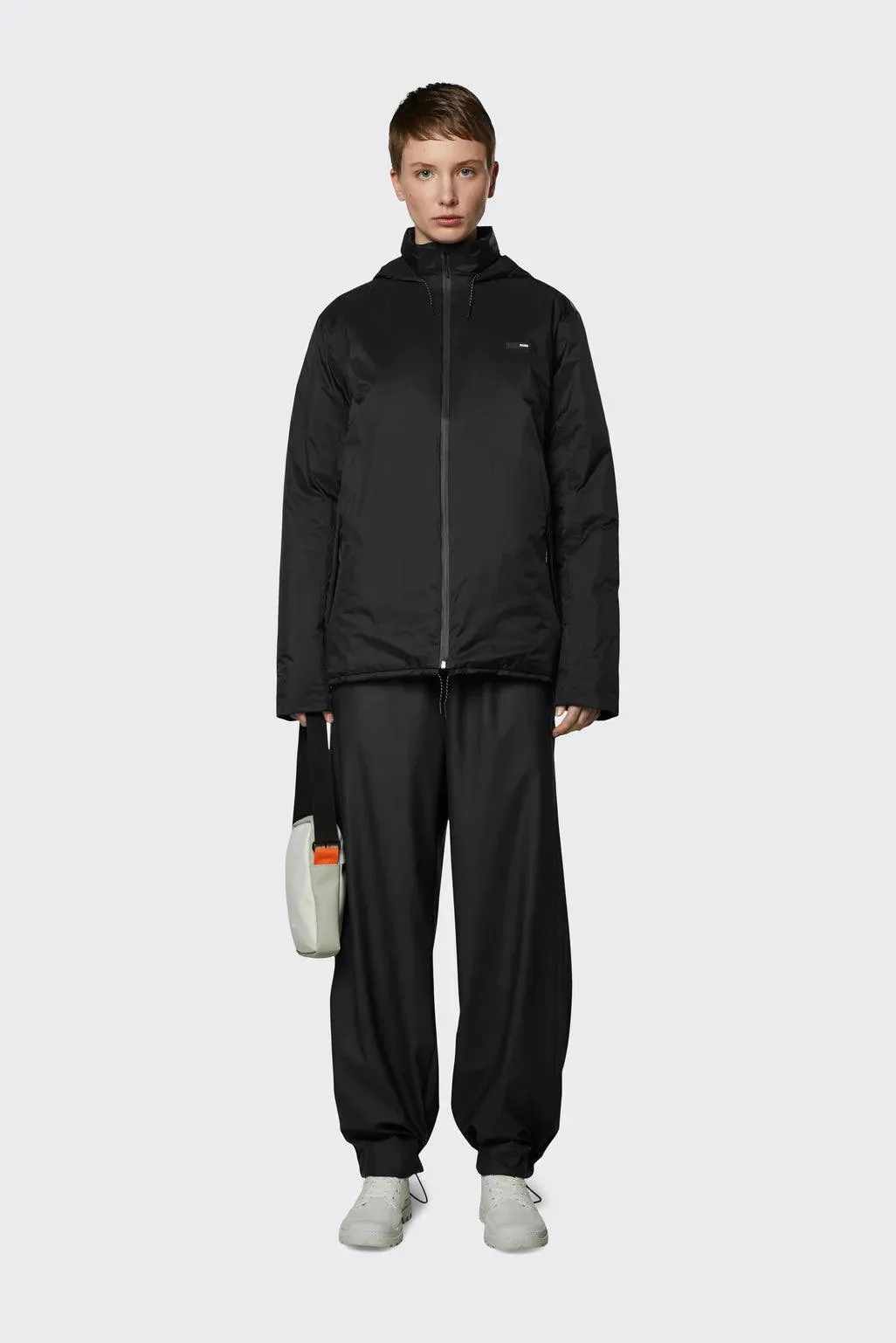Chaqueta Unisex Padded Nylon Black