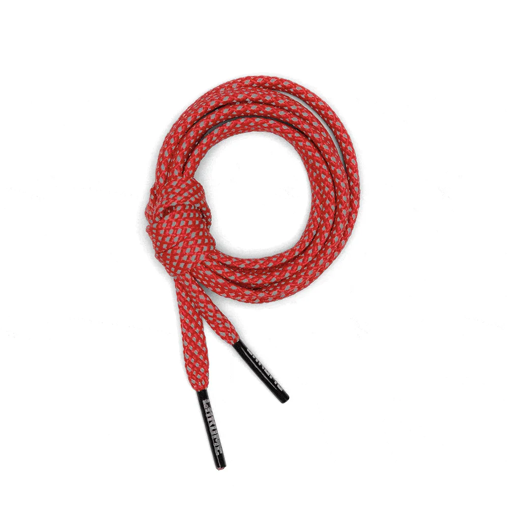 CHROME REFLECTIVE LACES