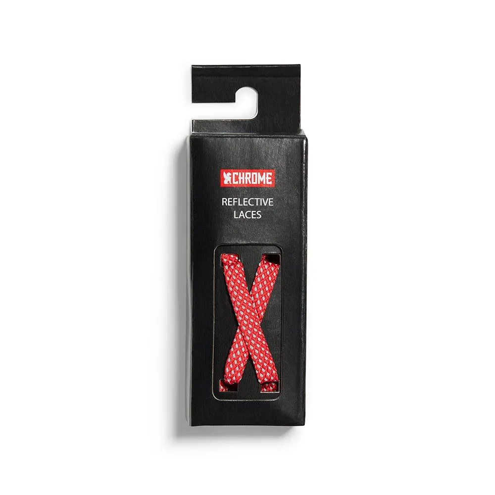 CHROME REFLECTIVE LACES