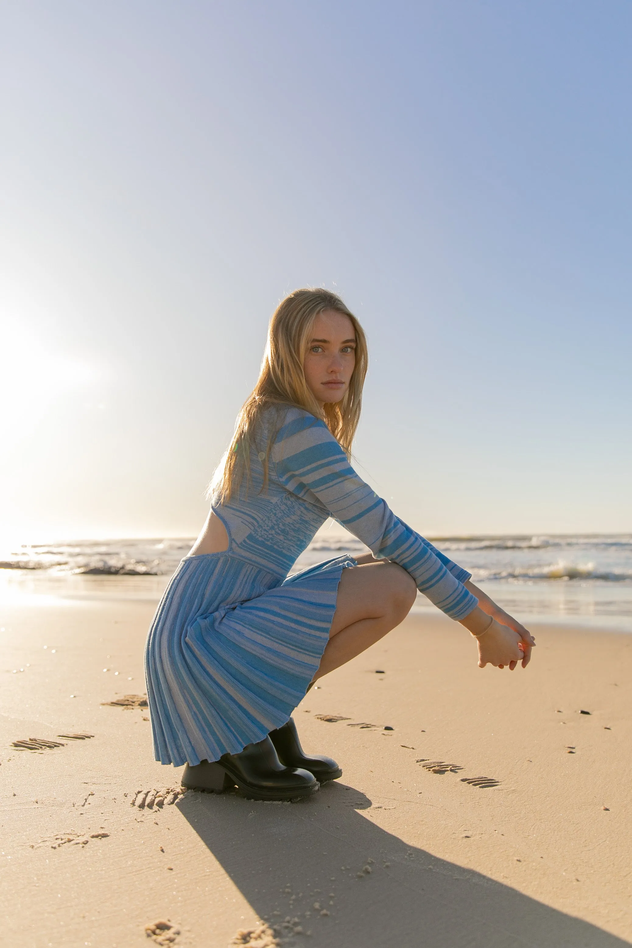 CINDY LS MINI DRESS - OCEANIDE