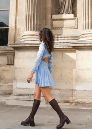 CINDY LS MINI DRESS - OCEANIDE