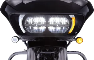 Ciro 45250 Fang Headlight Bezel - Chrome
