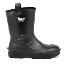 CLOWTT-10 Techno Troya Dark Green 17" Rubber Boot