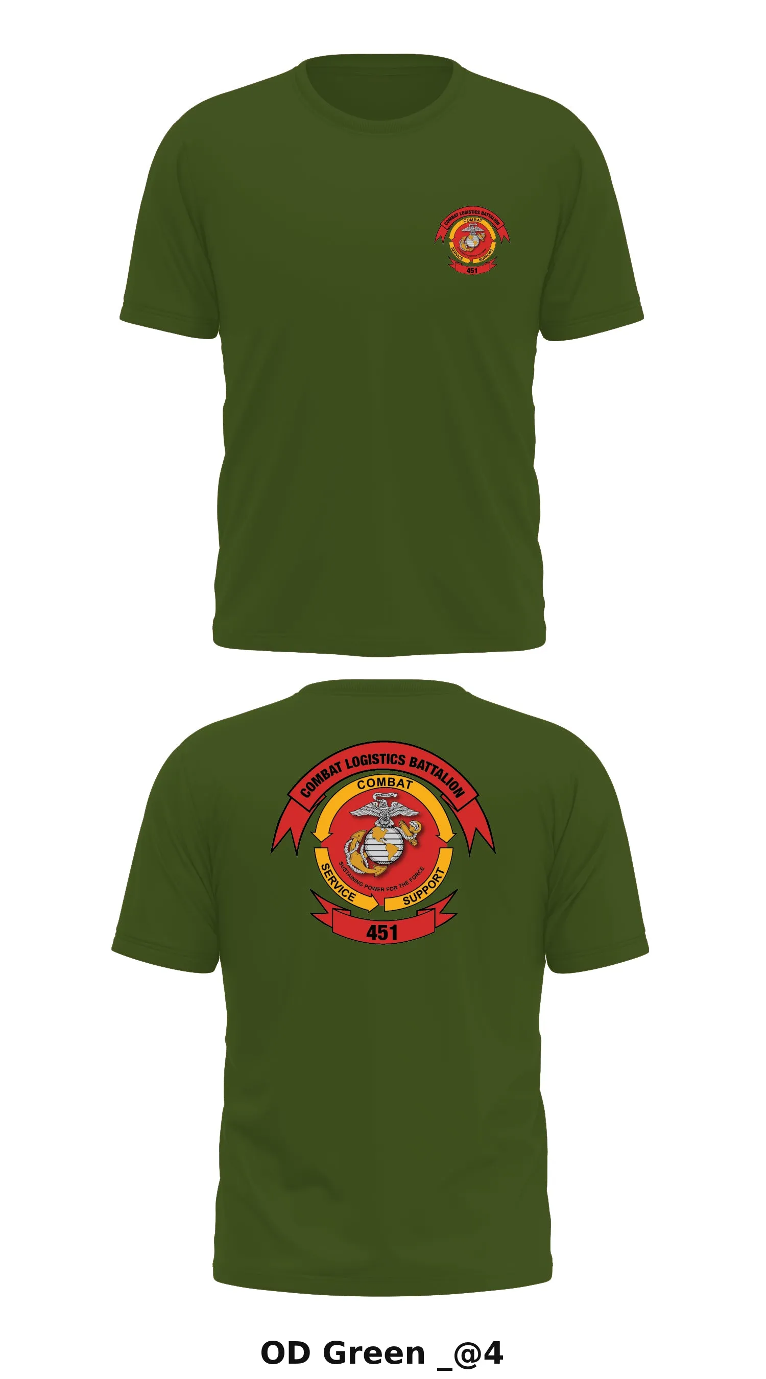 Combat Logistics Battalion 451 Store 1 Core Men's SS Performance Tee - _@4