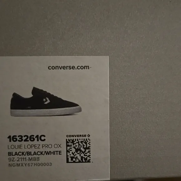 Converse Black Men's Shoes