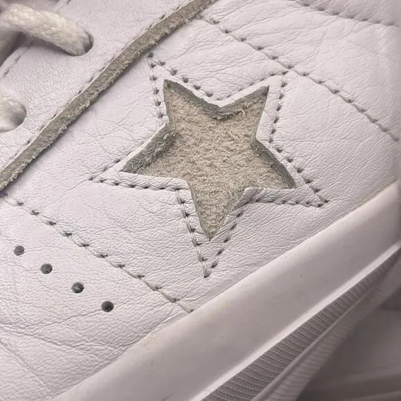 Converse - Classic One Star Casual Shoes - White - 8.5