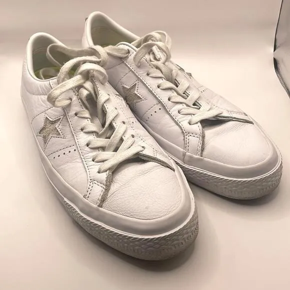 Converse - Classic One Star Casual Shoes - White - 8.5