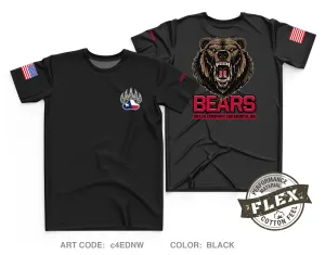 CUSTOM Bravo Company 188th MED BN Core Men's SS Flex Performance Tee - c4EDNW