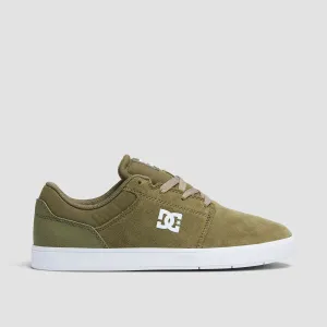 DC Crisis 2 Shoes - Olive/White