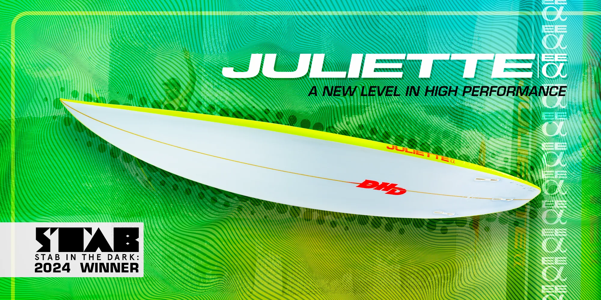 DHD EE JULIETTE PU SURFBOARD
