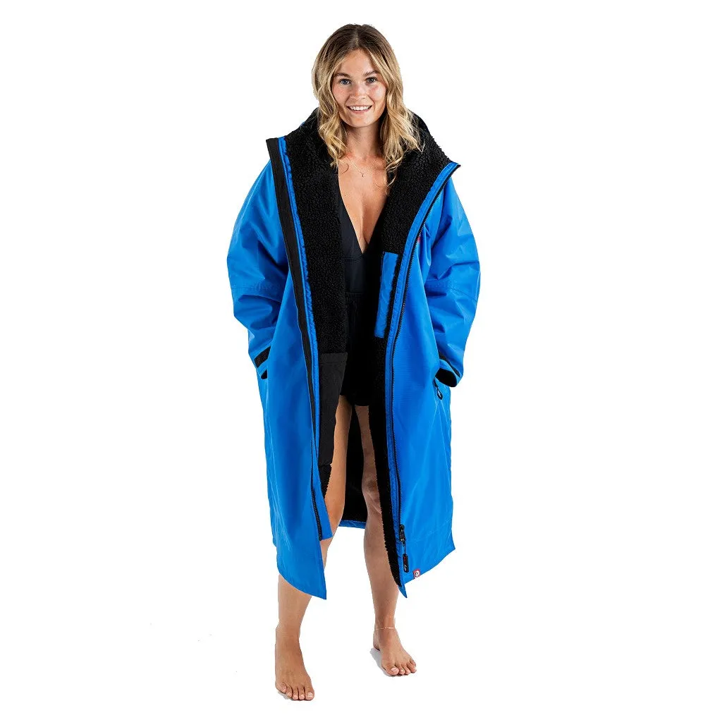 Dryrobe Dryrobe Advance Long Sleeve - Cobalt Blue/Black