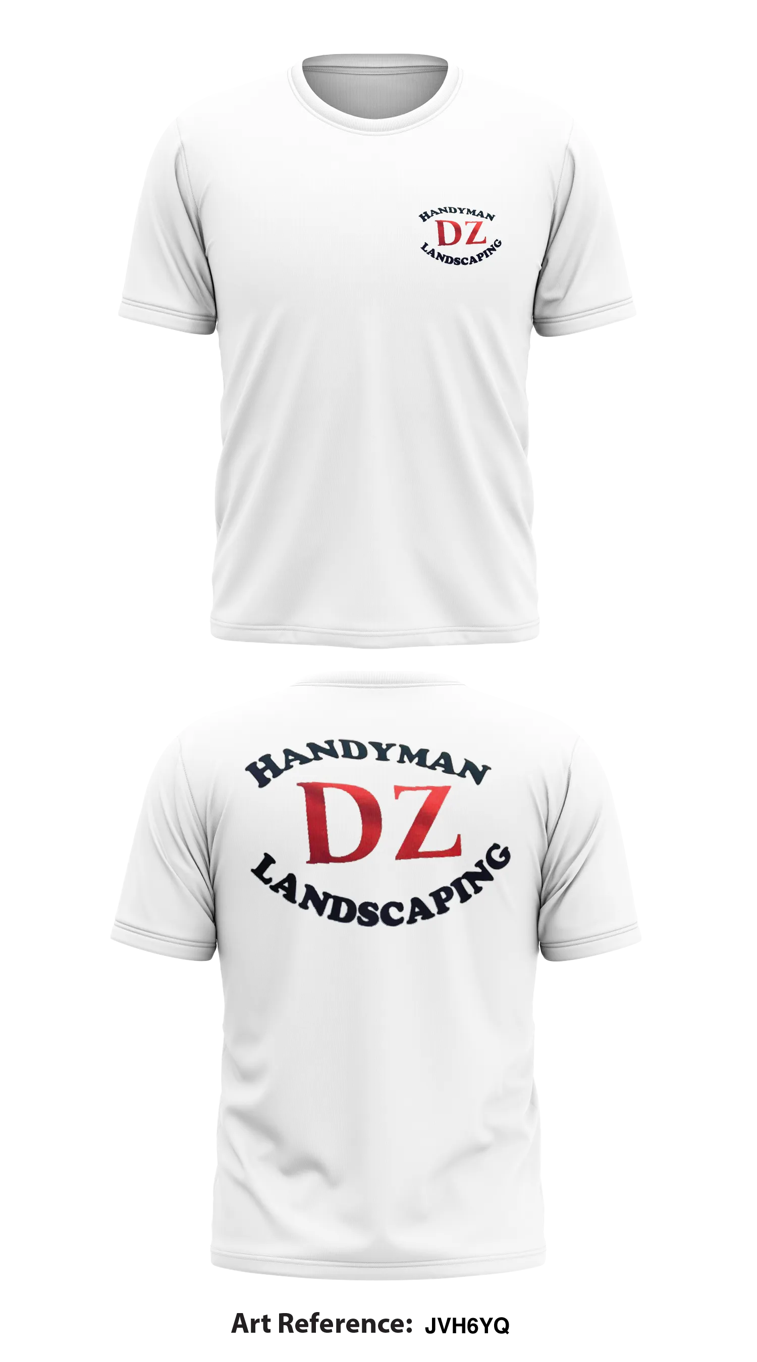 DZ Handyman And Landscaping Core Men's SS Performance Tee - JVh6YQ