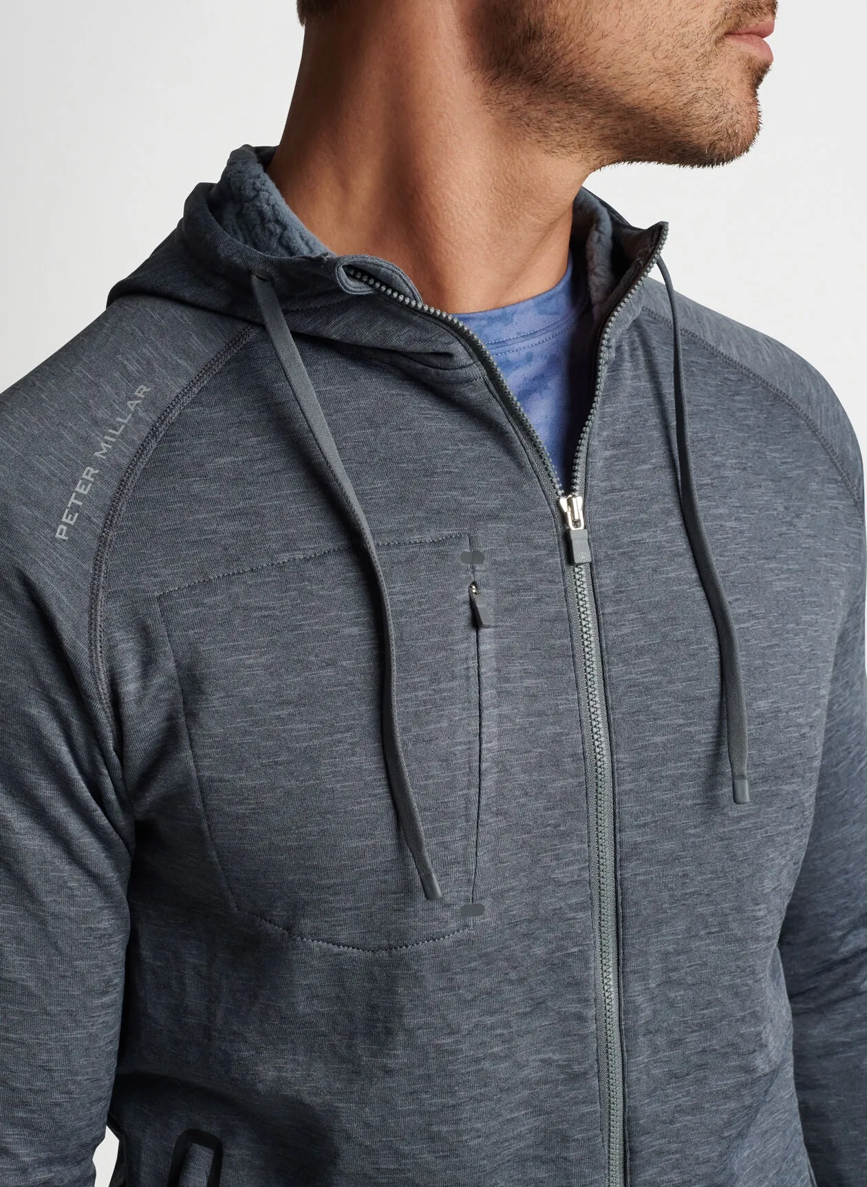 Eclipse Performance Hoodie in Iron
