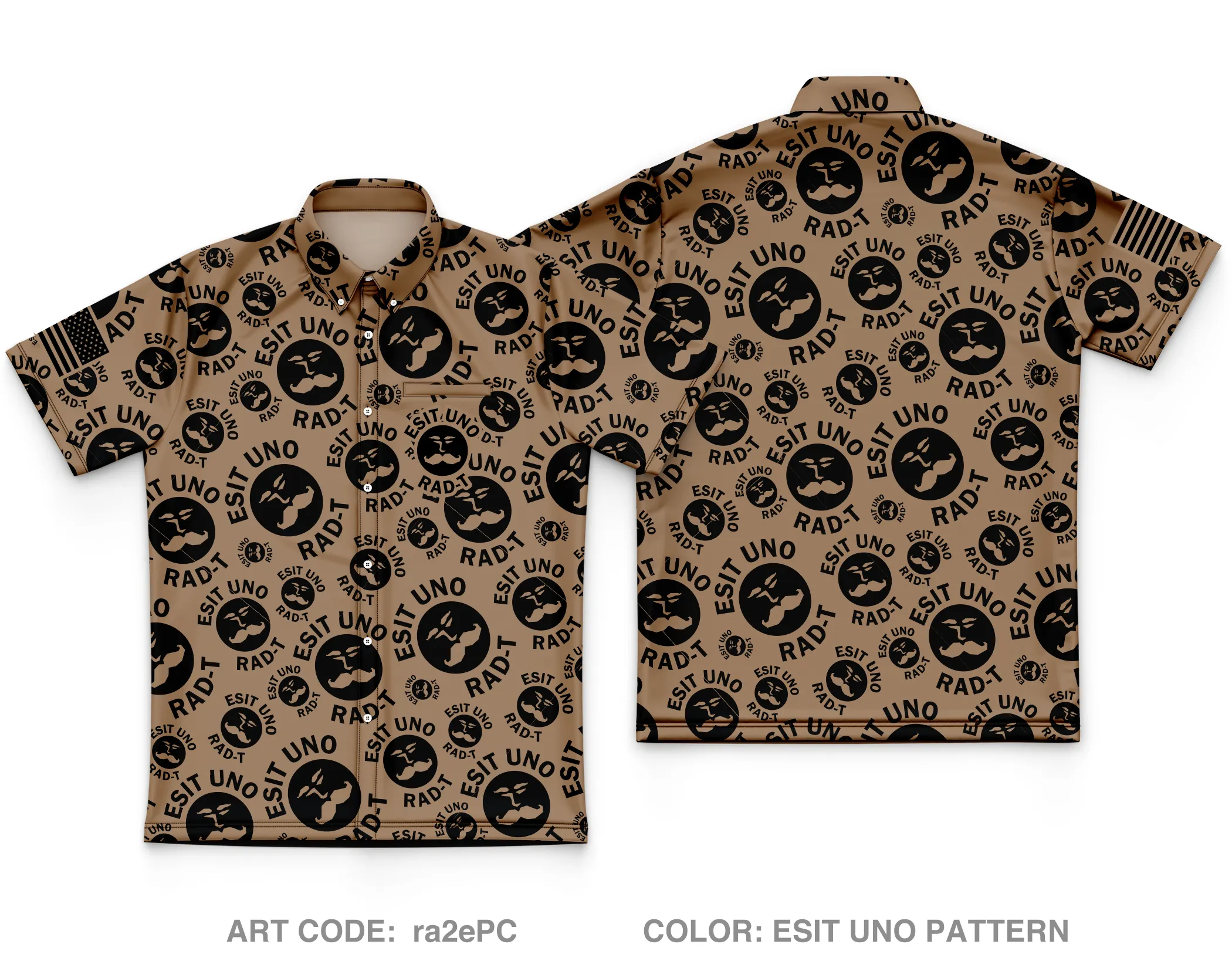 ESIT UNO Core Men's SS Performance Party Shirt - ra2ePC