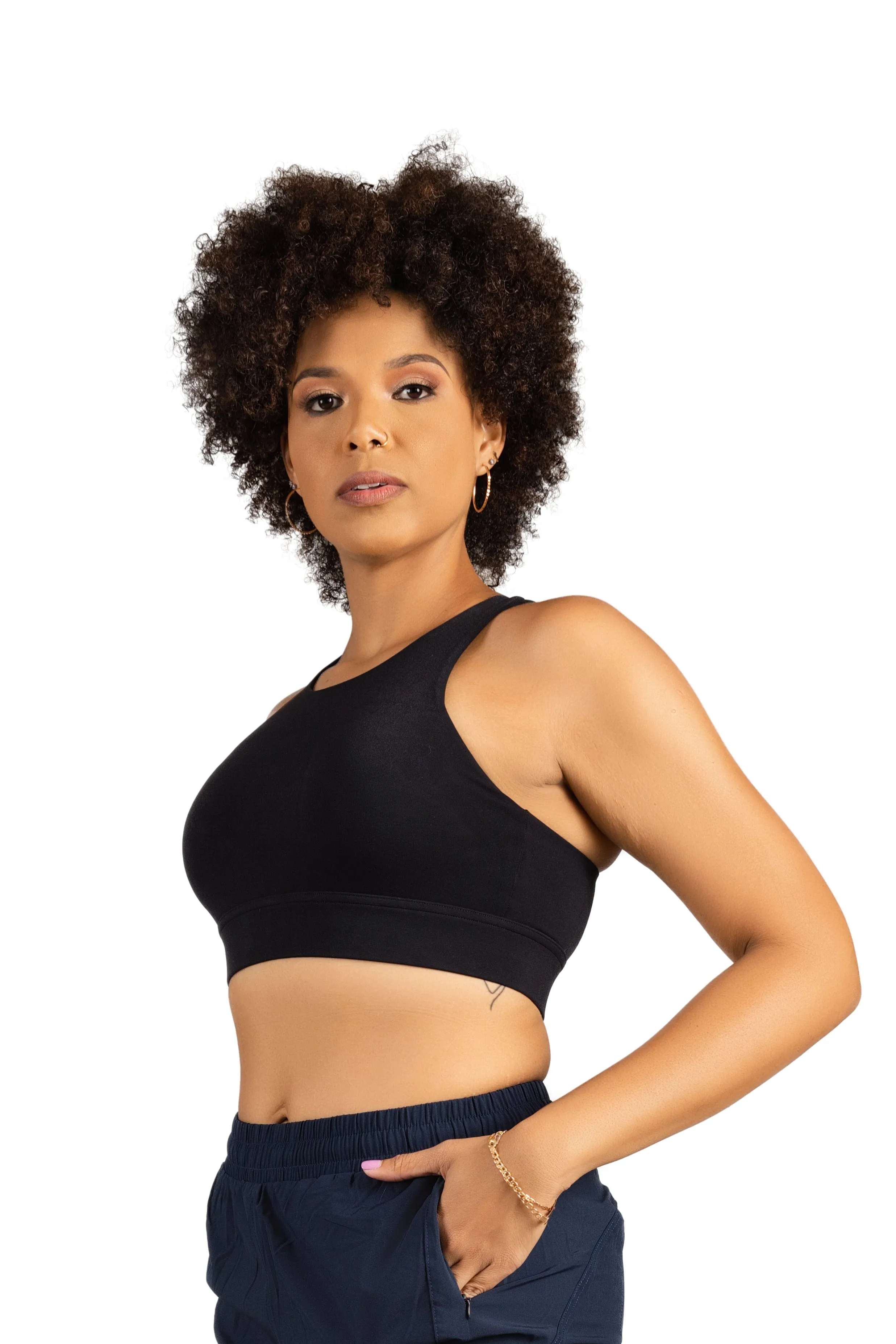 FAYE SPORT BRA BLACK