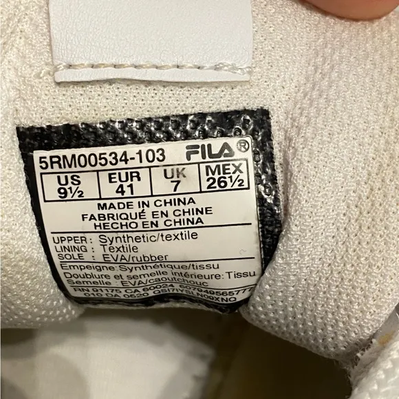 Fila sneakers for women