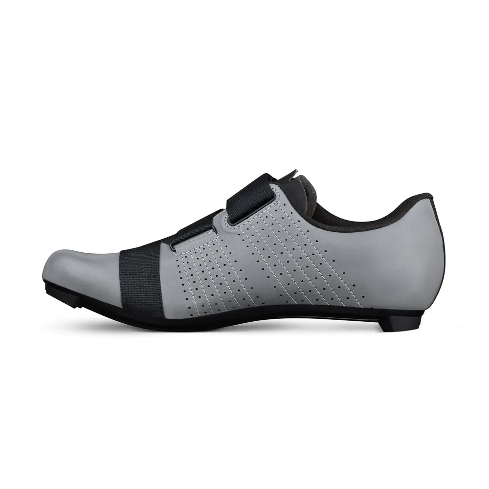 Fizik Tempo R5 Powerstrap Road Shoes - Reflective Grey Black