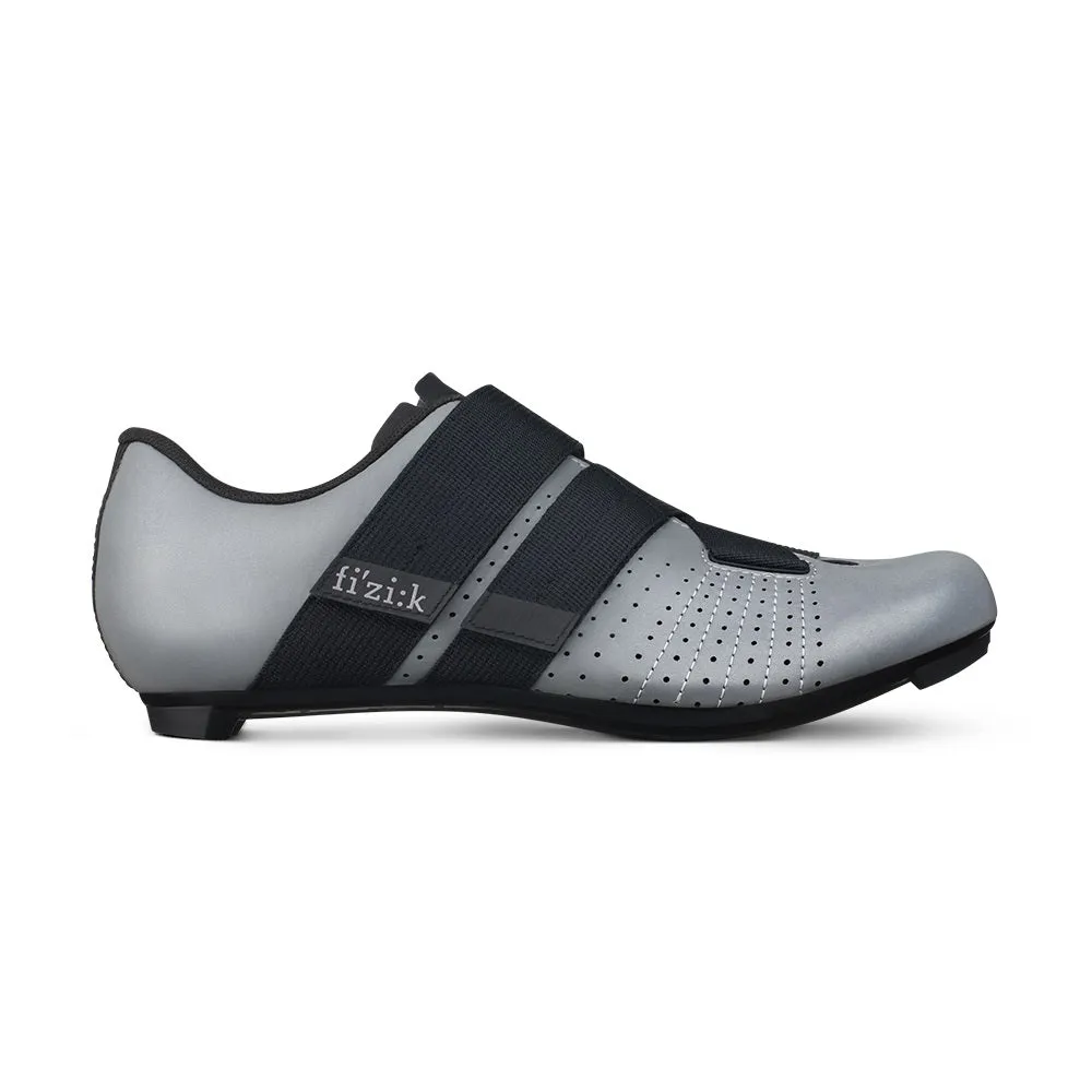 Fizik Tempo R5 Powerstrap Road Shoes - Reflective Grey Black