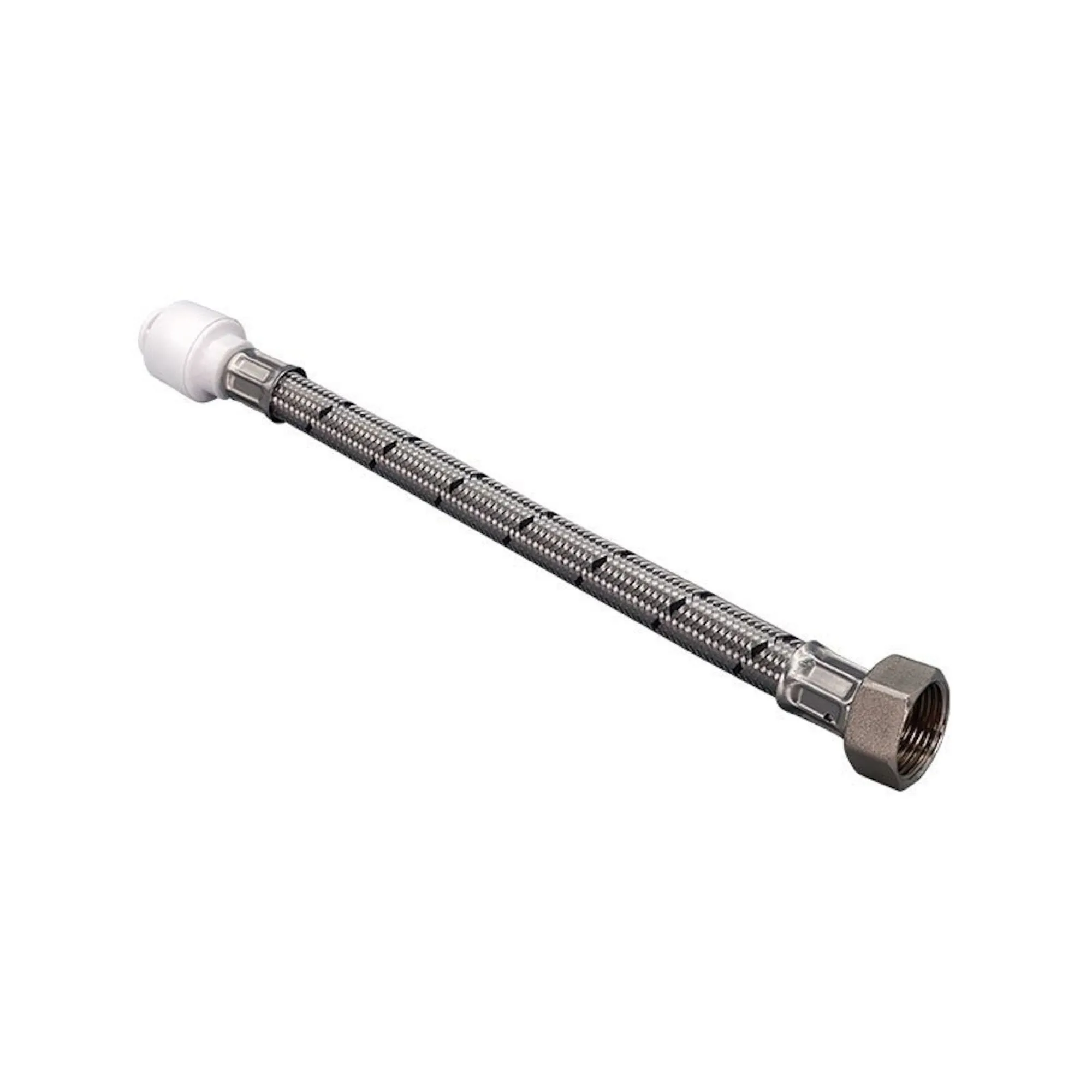 FloPlast FloFit  15mm 1/2" x 300mm Tap Connector