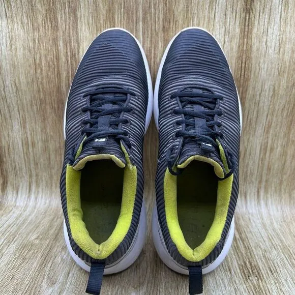 Footjoy Flex XP Golf Shoes Men's Size 9 M Black Soft Spikes Sneakers Shoes 56253