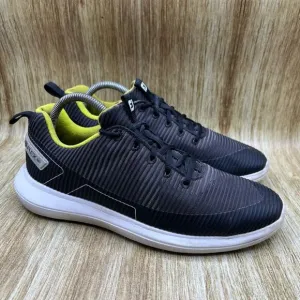 Footjoy Flex XP Golf Shoes Men's Size 9 M Black Soft Spikes Sneakers Shoes 56253