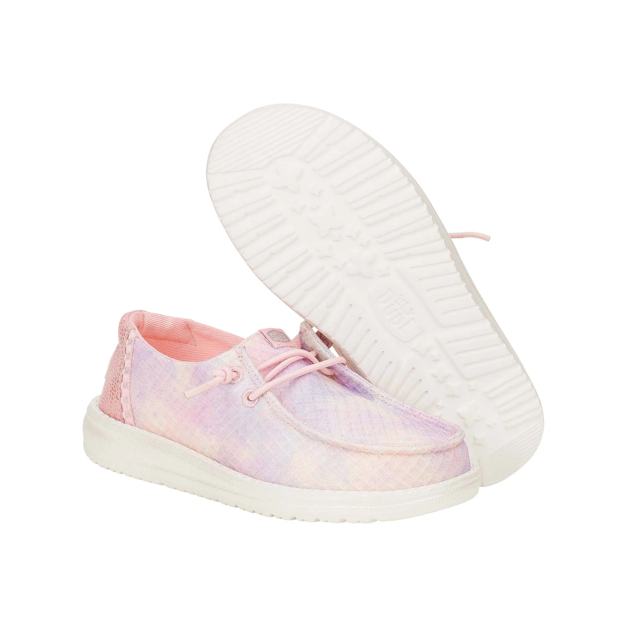 Girls Wendy Mermaid Shimmer in Coral Pink