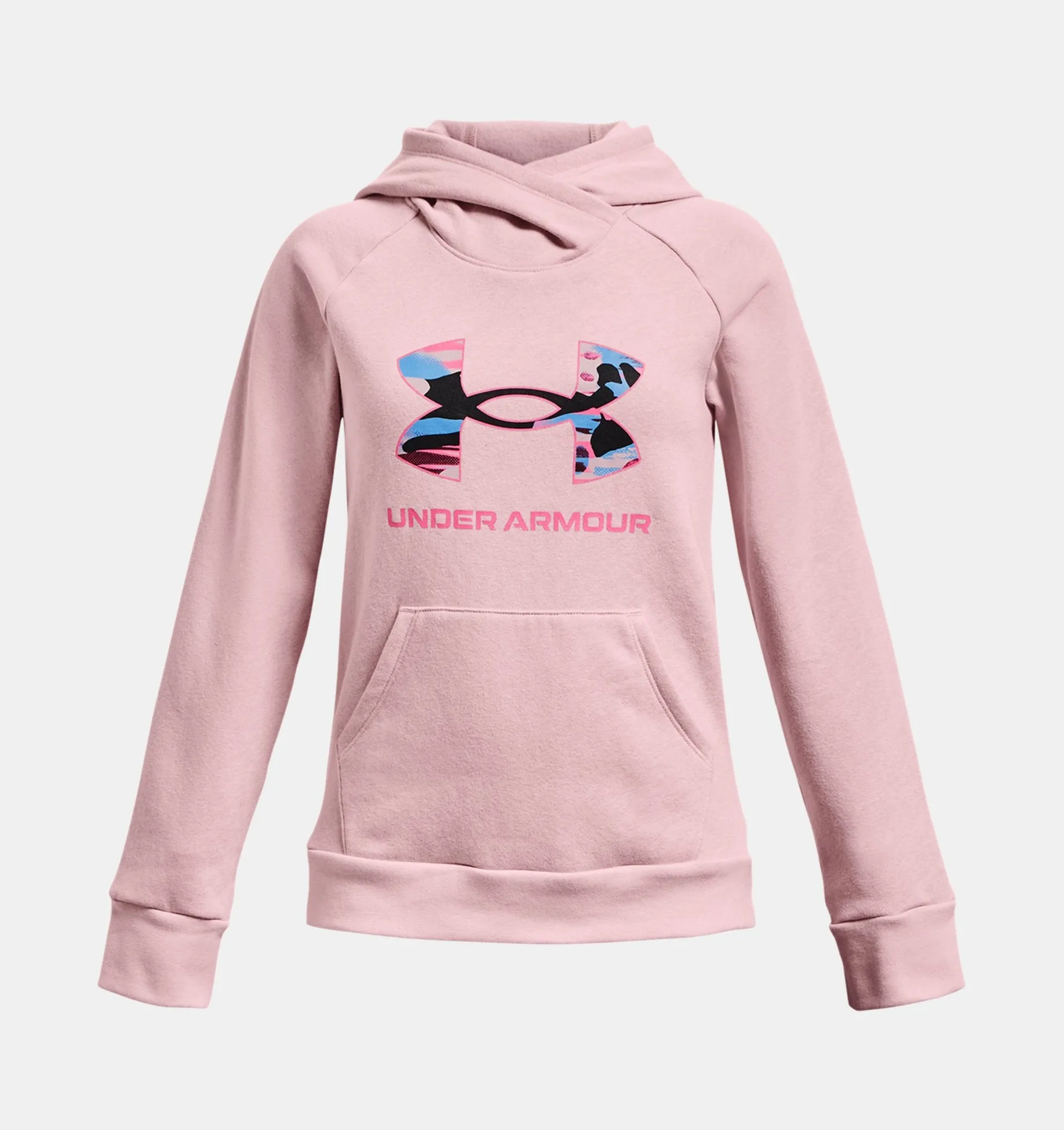 Girl's Youth Rival Fleece Big Logo Hoodie