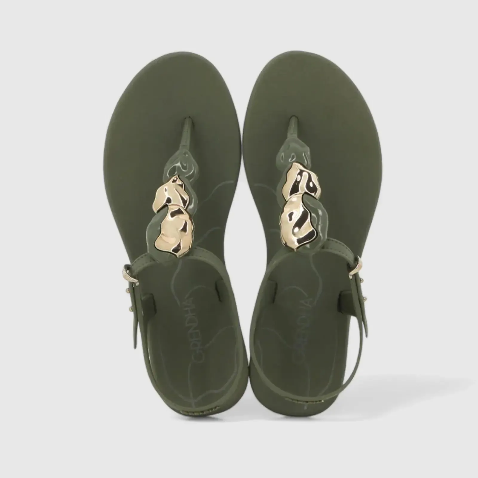 Grendha Refino Sandal Green 19035