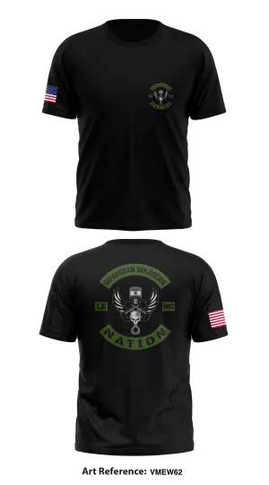 Guardian Soldiers Law Enforcement Motorcycle Club Store 1 Core Men's SS Performance Tee - RXw6vF
