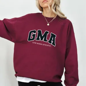 Gym Mama Athletic Varsity Sweatshirt