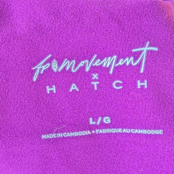 Hatch x Free People Maternity Square Neck Sports Bra Adjustable Racerback L NWT