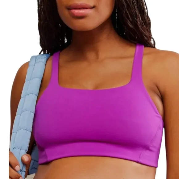 Hatch x Free People Maternity Square Neck Sports Bra Adjustable Racerback L NWT