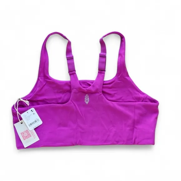 Hatch x Free People Maternity Square Neck Sports Bra Adjustable Racerback L NWT