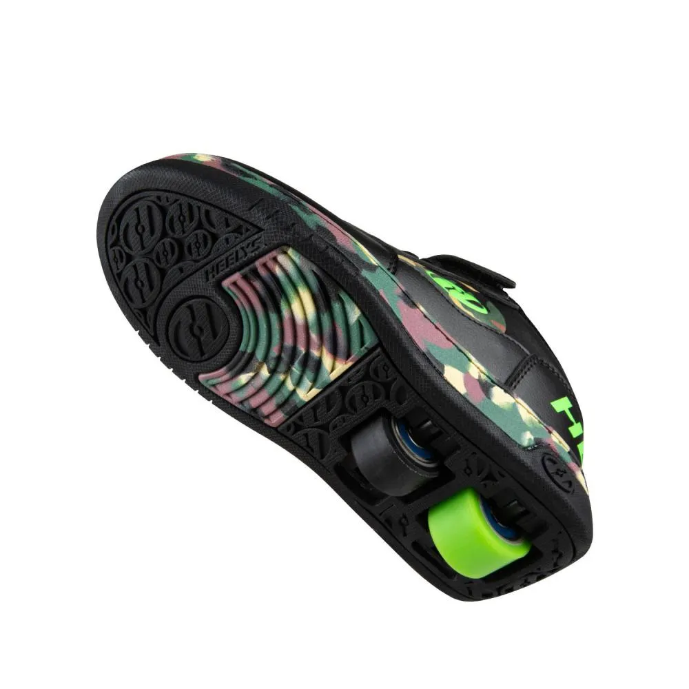 Heelys Reserve X2 Shoes - Black/Camo/Green