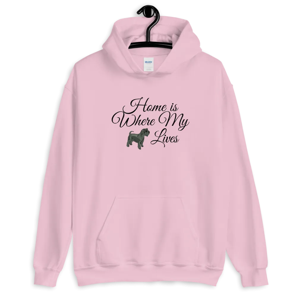 Home is Where My Dog Lives - Hoodie (Various Colors)