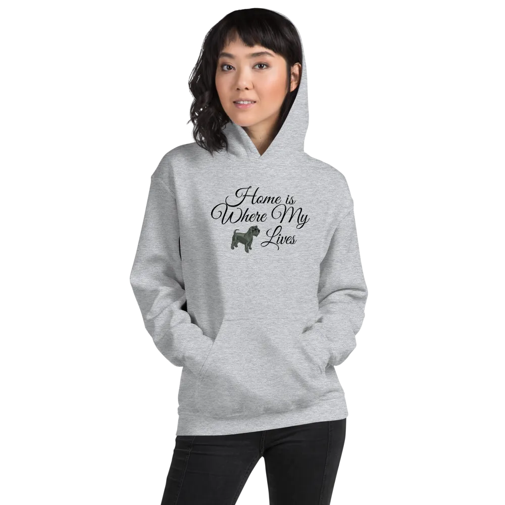Home is Where My Dog Lives - Hoodie (Various Colors)