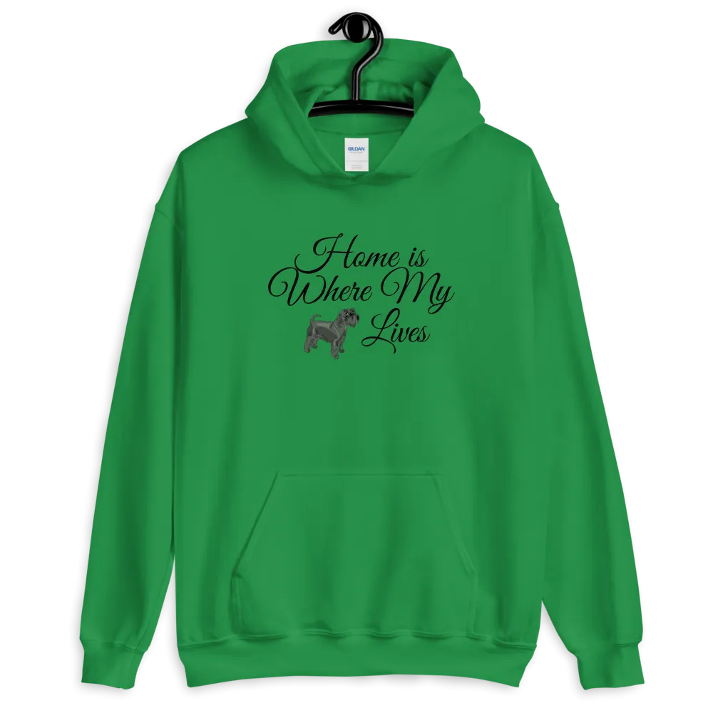 Home is Where My Dog Lives - Hoodie (Various Colors)