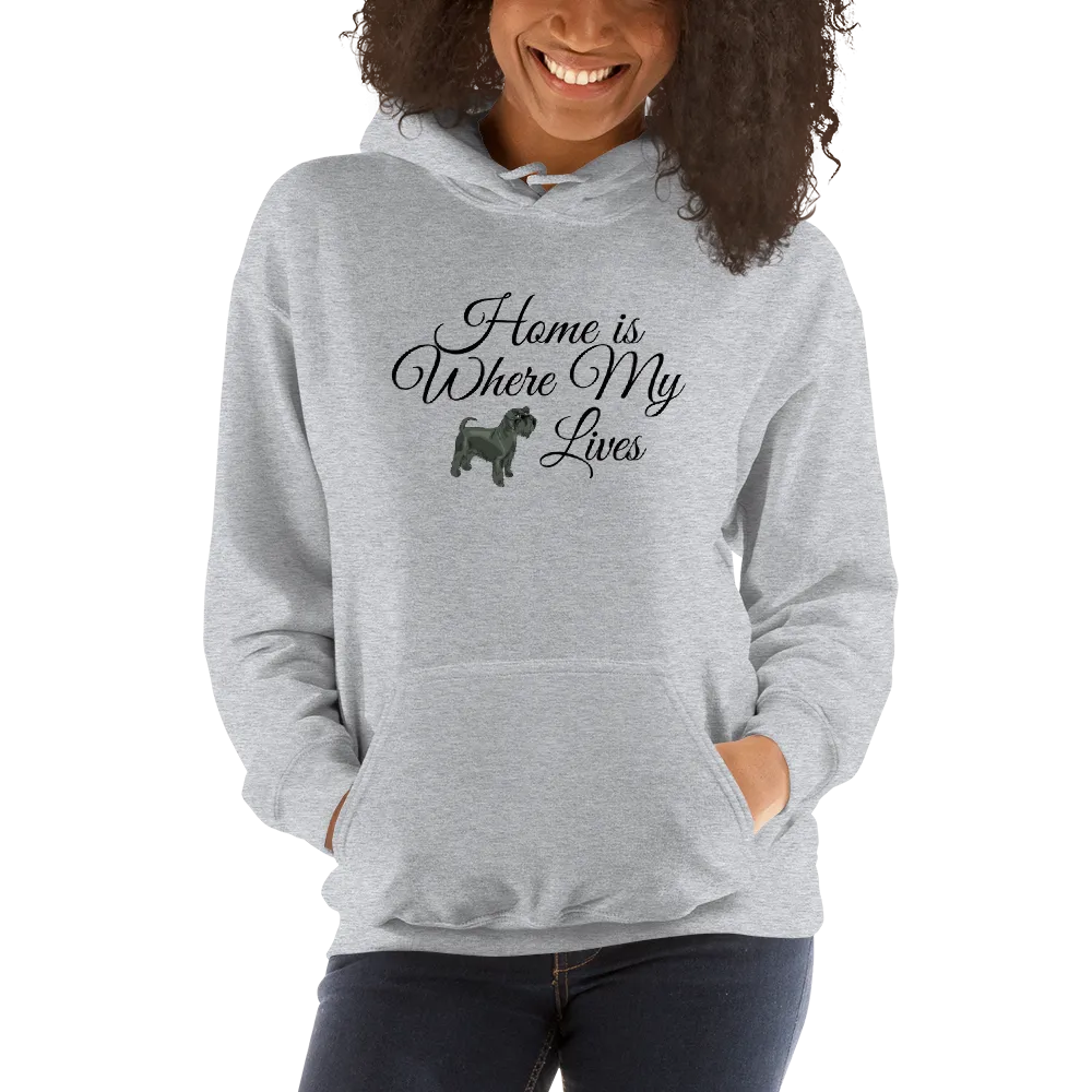 Home is Where My Dog Lives - Hoodie (Various Colors)