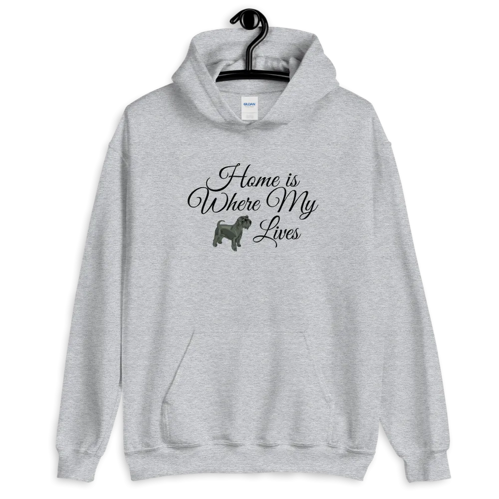 Home is Where My Dog Lives - Hoodie (Various Colors)