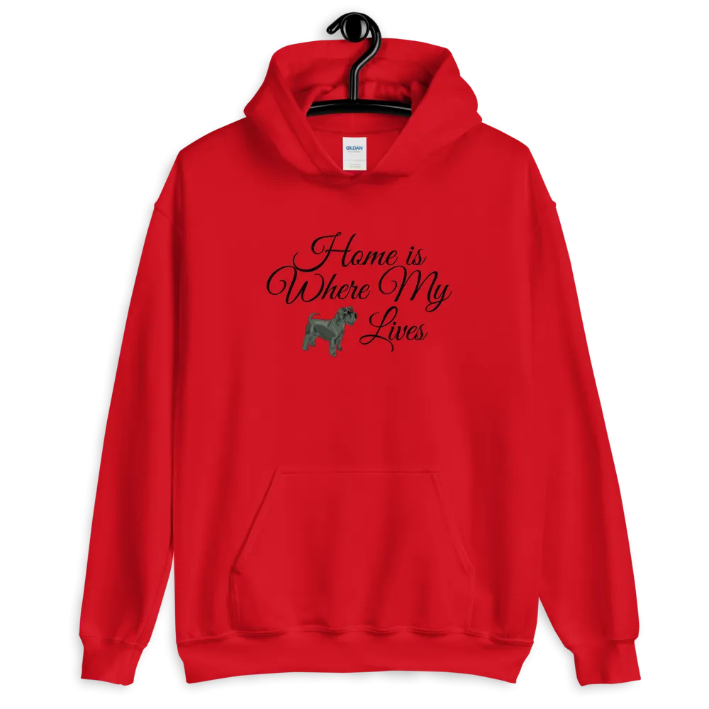 Home is Where My Dog Lives - Hoodie (Various Colors)