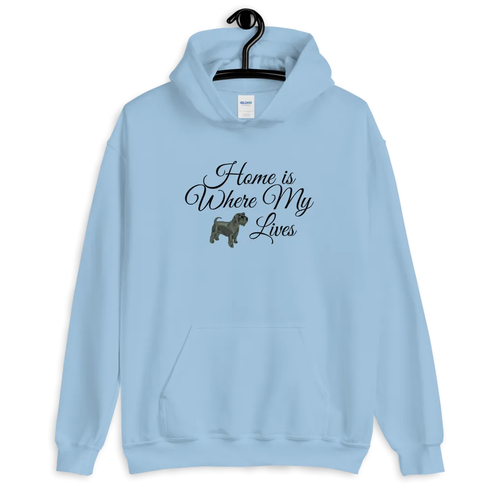 Home is Where My Dog Lives - Hoodie (Various Colors)