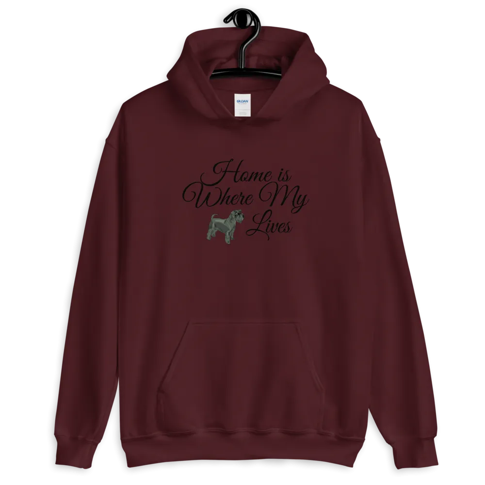 Home is Where My Dog Lives - Hoodie (Various Colors)