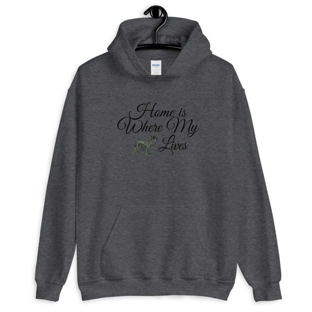 Home is Where My Dog Lives - Hoodie (Various Colors)