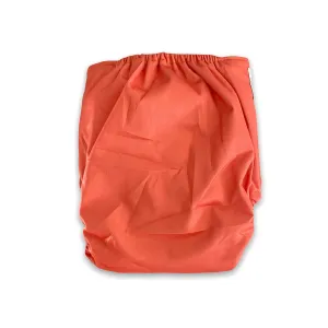 IN-STOCK Forever My Babies Cloth Diaper - Coral Solid Color