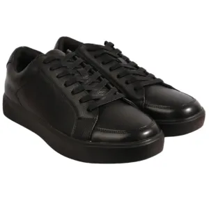 I.N.C. International Concepts Men's Ezra Clean Black Lace Up Sneakers, Size 8.5M
