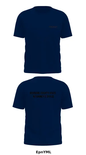 Iroquois County State’s Attorney’s Office Store 1 Core Men's SS Performance Tee - EpnYML