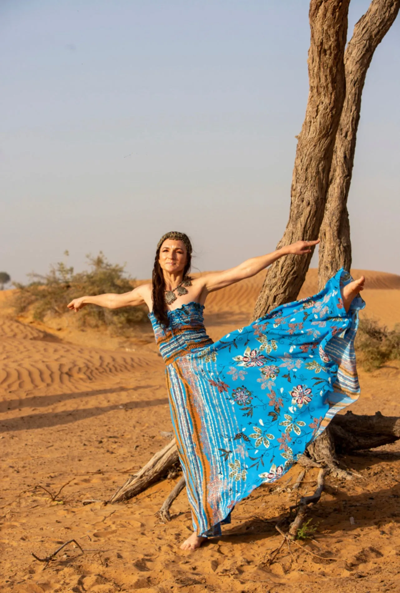 Island Hopping Butterfly dress