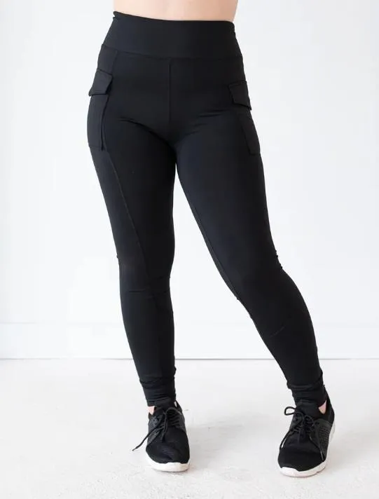 Jill Yoga Cargo Pocket Lounge Legging